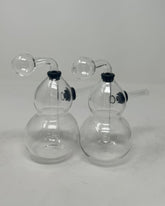 Round Shape 3Pcs Dab Oil Rig